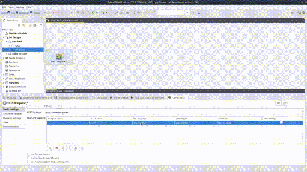 rus: Интерфейс Talend ESB